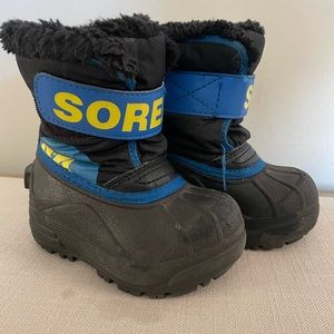 Sorel Toddler/Kid Snow Boots Size 6c